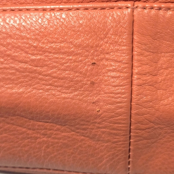 Stone Mountain Accessories Shoulder Bag Item# A90475 Medium Size Orangish-Tan - Picture 15 of 15